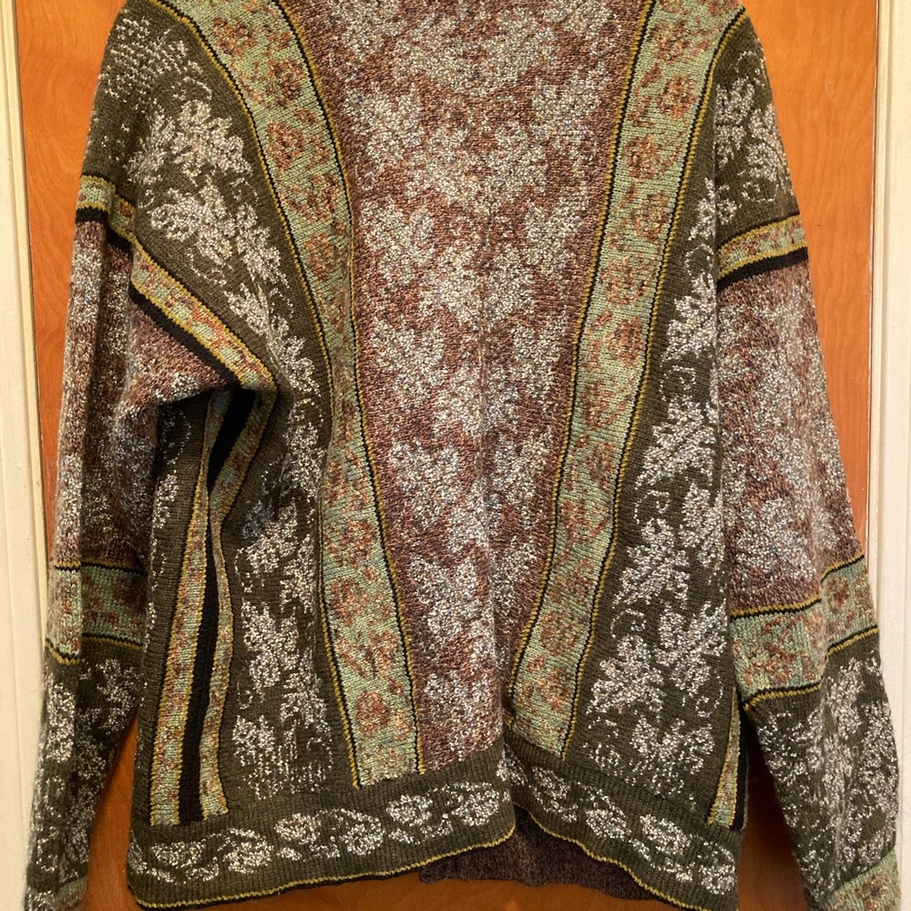 Multicolor Knit Cardigan - Picture 2 of 4